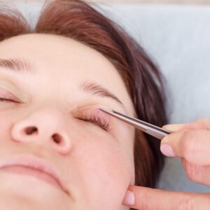 Przygotowanie do blefaroplastyki